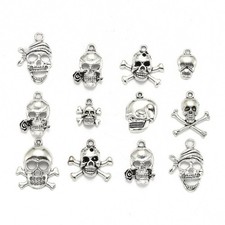 10 x Tibetan Antique Silver