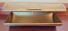 Metal Cigarette Case Gold Tone