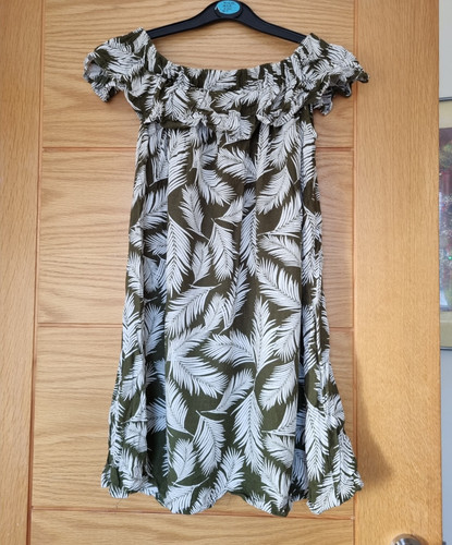 Primark green white - primark, green/white