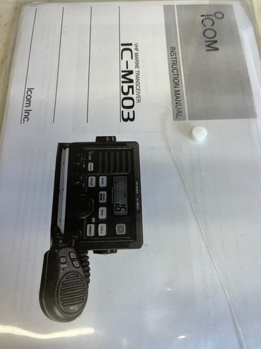 Icom m503 vhf marine - ic-m503,