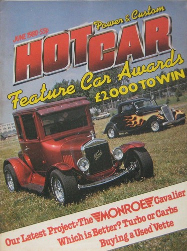 Hot car magazine june 1980 - car,