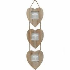 Driftwood Triple Photo Frame