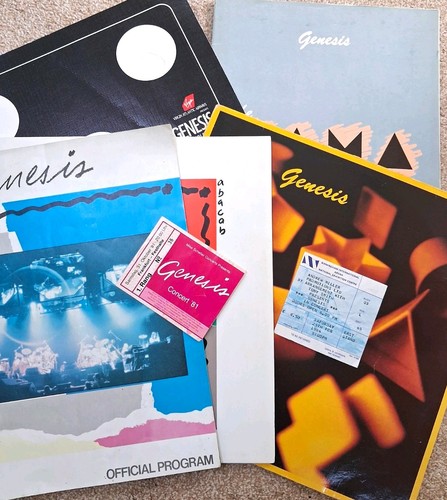 Genesis official tour concert - genesis,
