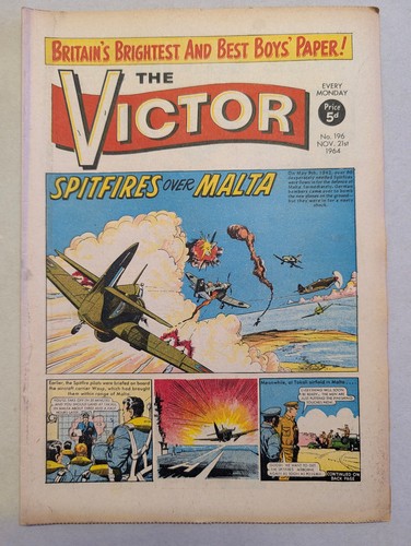The victor comic 196 - victor,