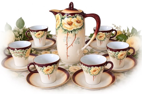 Antique alice chocolate - chocolate, pot