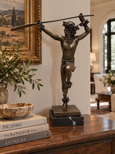 Classical bronze sculpture - classical,
