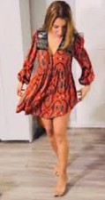 Zara embroidered devore floral - embroidered,