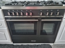 DELONGHI DTR917GSG2 RANGE COOKER TWIN CAVITY 4 Months old
