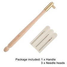 Tambour hook with - ﹣tambour, needles