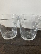 Nespresso View Collection Espresso Glass Cups X 2
