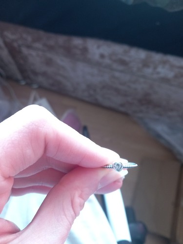 Genuine pandora cz - pandora, heart