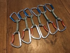 Climbing Quickdraws 10cm Climb Mountaineering Set X 6 Trad