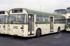 Bus Photo - Blackpool Transport 588 OFR988M AEC Swift Marshall at depot