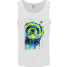 A Ferret Watercolour Mens Vest