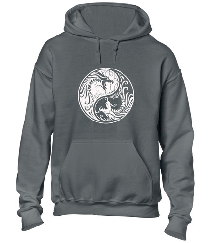 Dragons yin yang - yang, hoody