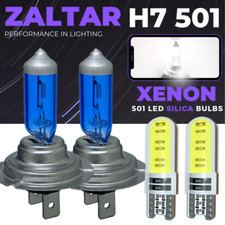 2x H7 Xenon Headlight Bulbs Bright White Halogen Hid Headlamp 501 Led Side Light