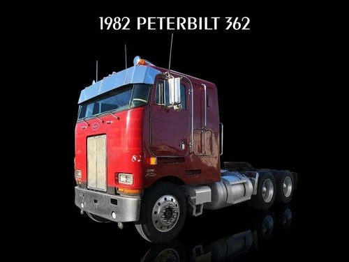 1982 peterbilt model - model, truck