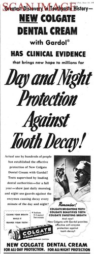 Advert colgate dental cream - 'colgate',