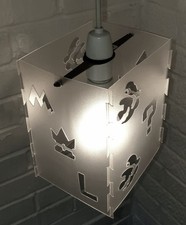Mario Luigi Princess Lampshade
