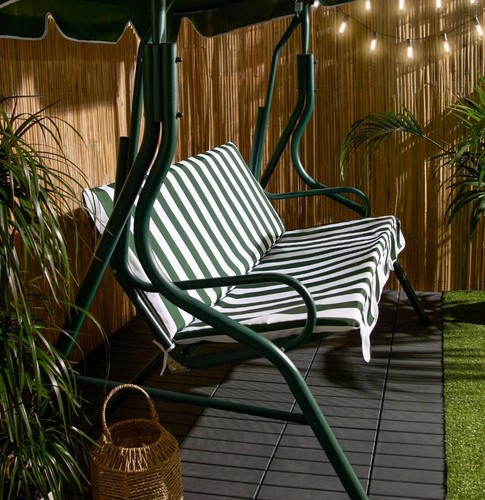 Garden swing bench seater - bench, 3