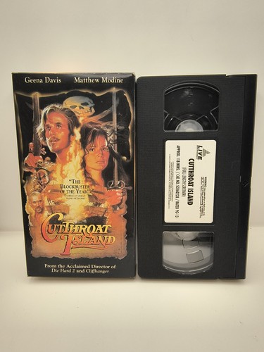 Cutthroat island vhs - vhs, rare