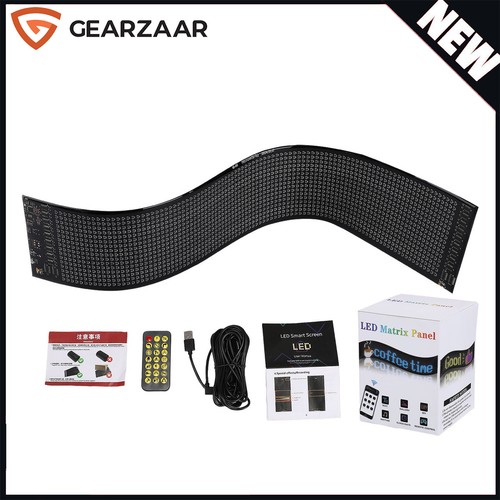 Car led sign moving - car,