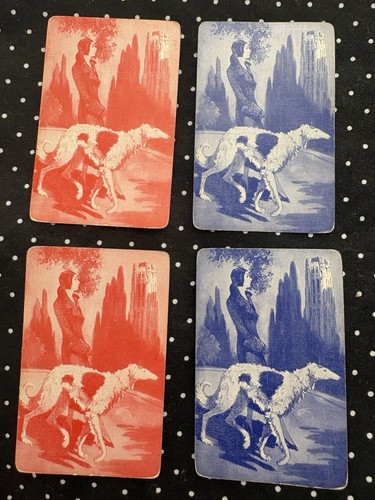 Vintage playing cards art deco - vintage,