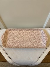 Burleigh Rose Felicity Sandwich Plate