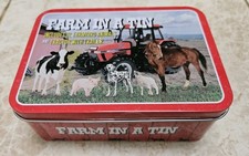 BNWT Farm in a Tin Minature