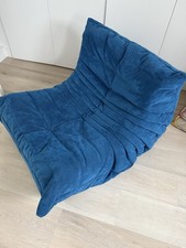 Ligne Roset Togo Chair Blue