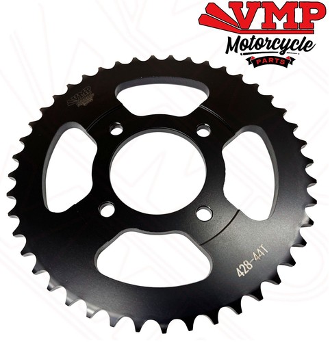 Rear drive sprocket black - rear,