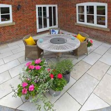 BRADSTONE ROMELI BUFF BLEND 15.36m2 PORCELAIN TILES 80X40X2cm Code 23009 DEL INC