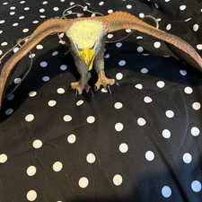 Large Rubber Plastic Eagle Bird Wall Ceiling Hanging Play decoy 