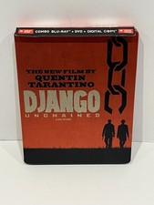 Django Unchained Blu-ray Futureshop Exclusive Limited Steelbook MINT with slip