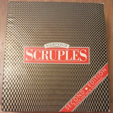 Vintage A Question of Scruples Board Game 1983 Complete Adult Party Game