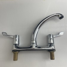 Modern Dual Lever Chrome
