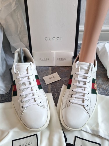 Mens gucci ace bee - gucci, trainers