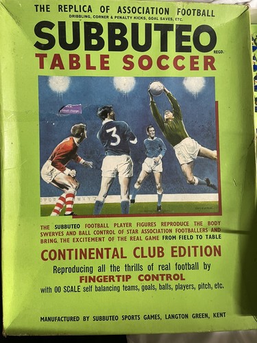 Vintage subbuteo game 1972 - subbuteo,