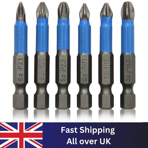 Magnetic screwdriver bit - 6x,