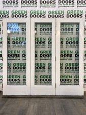 WOODEN FIXED WINDOWS BIFOLDING FRENCH BIFOLDS EXTERIOR DOUBLE GLAZED USED