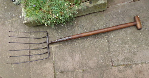 Vintage beet fork - potato,, 6