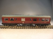 LMS Lined Crimson Lake Inspection Saloon 45036 N gauge Farish 374-875Z - MIB