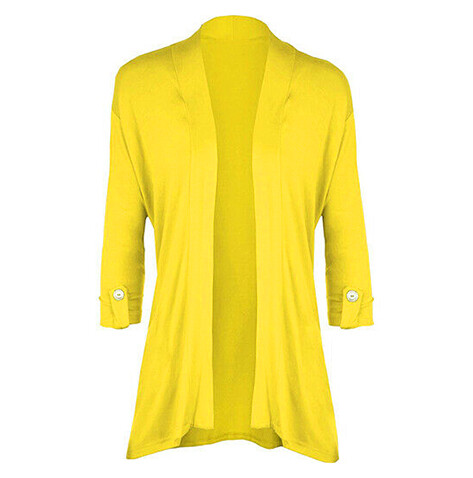 Ladies short sleeve button - short,
