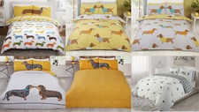 Dachshund sausage dog duvet - dachshund,