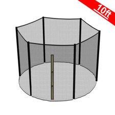 10FT 6 Pole Trampoline