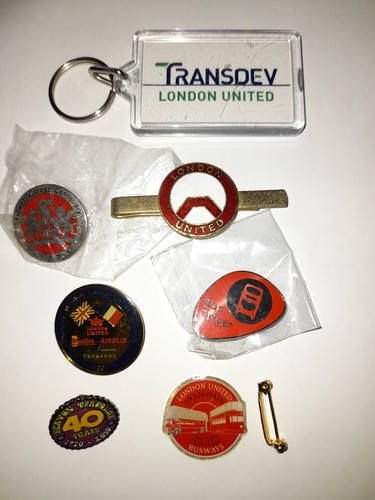 Bus badges keyring tie pin - badges,keyring,tie,