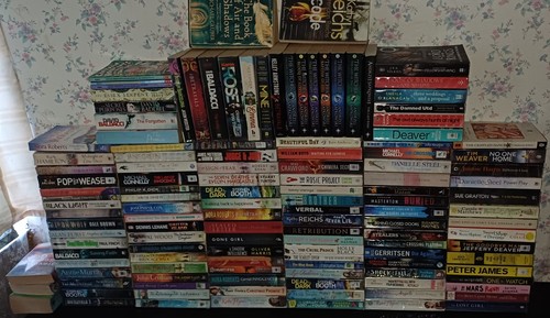 Job lot books around - job, books.