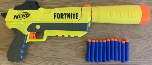 Fortnite nerf gun pistol with - fortnite,