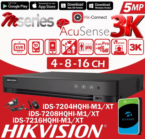 Hikvision 5mp dvr digital - hikvision,