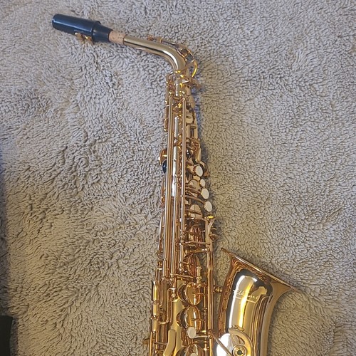 Elkhart alto saxophone gold - elkhart,